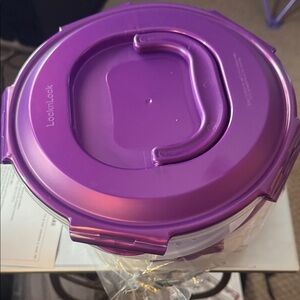 LocknLock Purple Galaxy Mini Pie Carriers